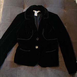 Max studio, petite velvet jacket
